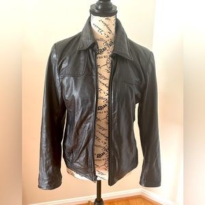 Black Leather jacket from Wilson’s Leather